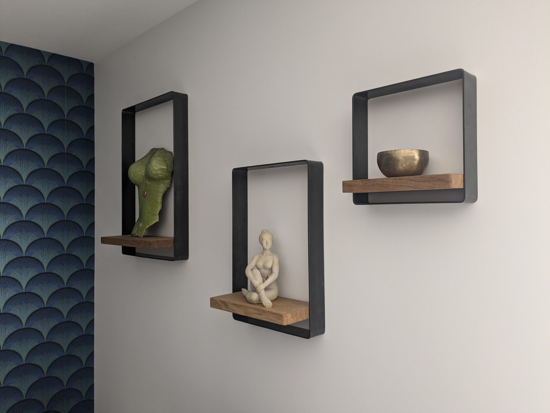 Petite Etagère Carrée - 26 x 26 cm - Collection Les Cintrées – Image 5